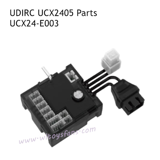 UDIRC UCX2405 Parts Brushed Speed Control and Receiver UCX24-E003A